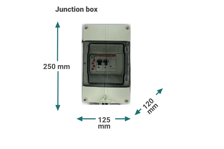 Ocean-Spring Modular watermaker junction box dimensions